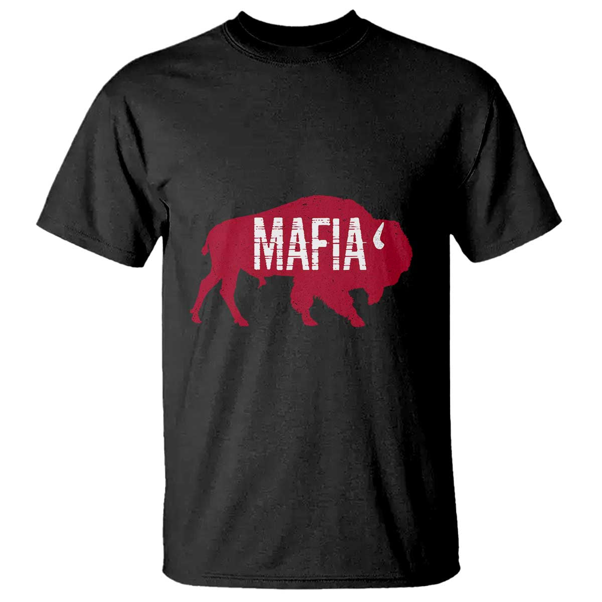Let's Go Buffalo T Shirt Funny Mafia WNY Pride Red Buffalo - Wonder Print Shop