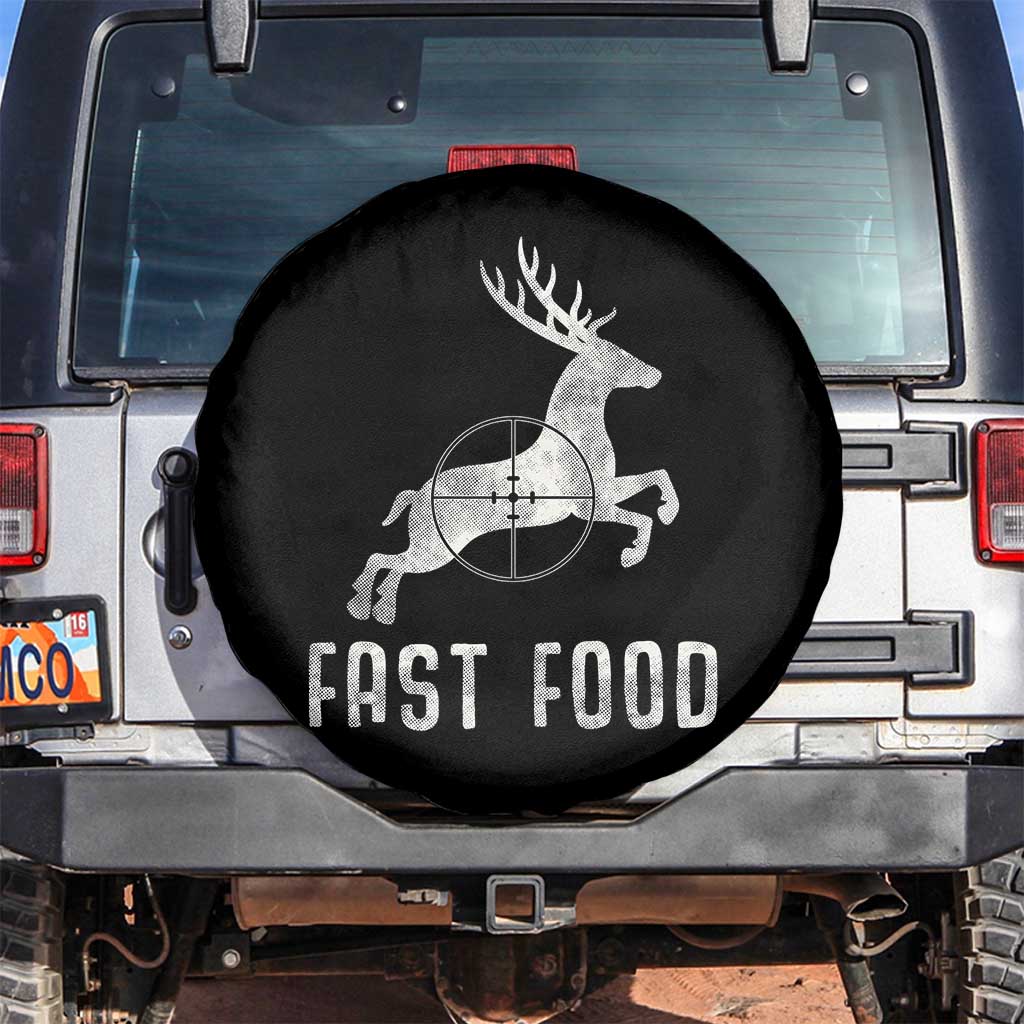 Deer Hunting Season Spare Tire Cover Funny Fast Food - Wonder Print Shop