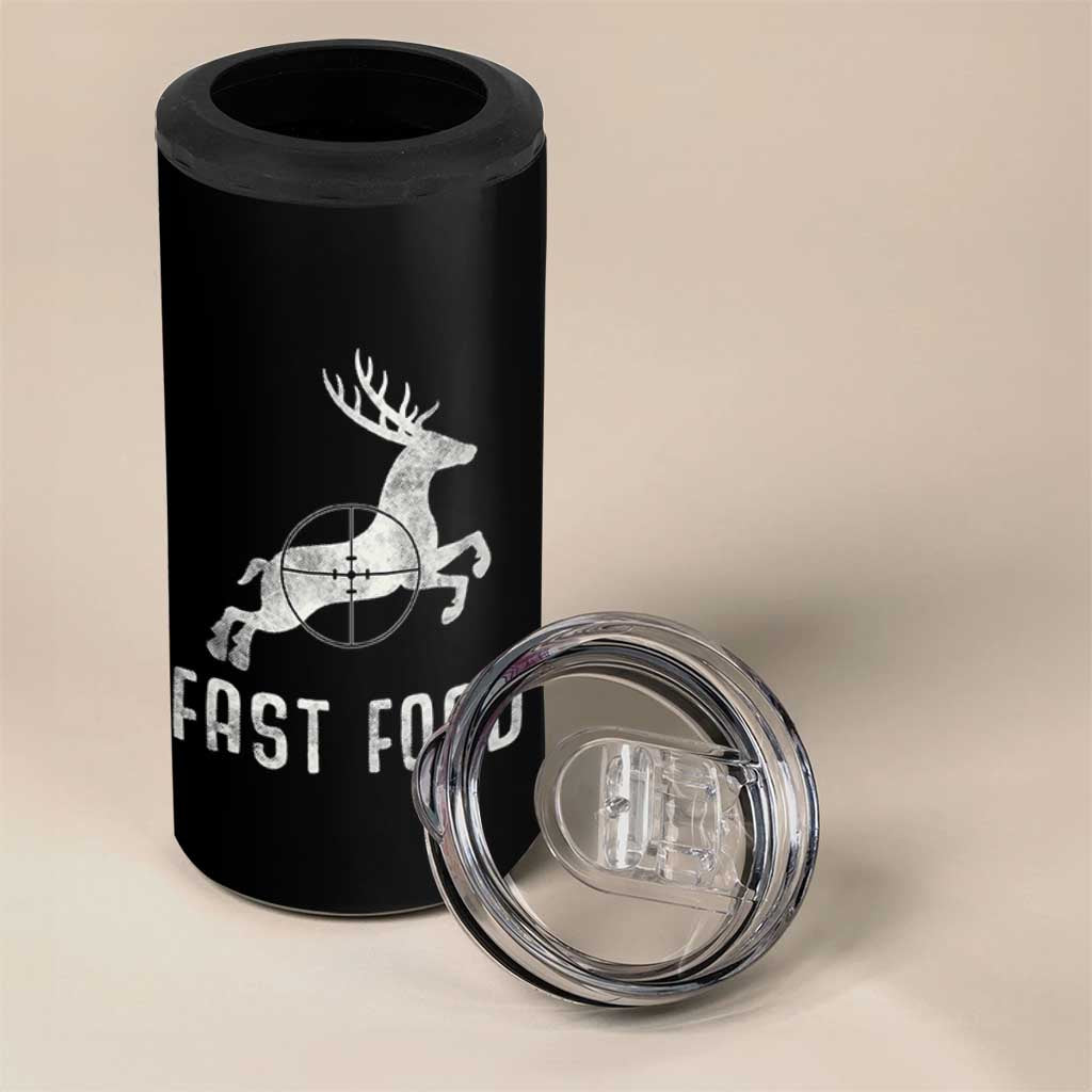 Deer Hunting Season 4 in 1 Can Cooler Tumbler Funny Fast Food - Wonder Print Shop