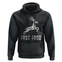 Deer Hunting Season Hoodie Funny Fast Food - Wonder Print Shop