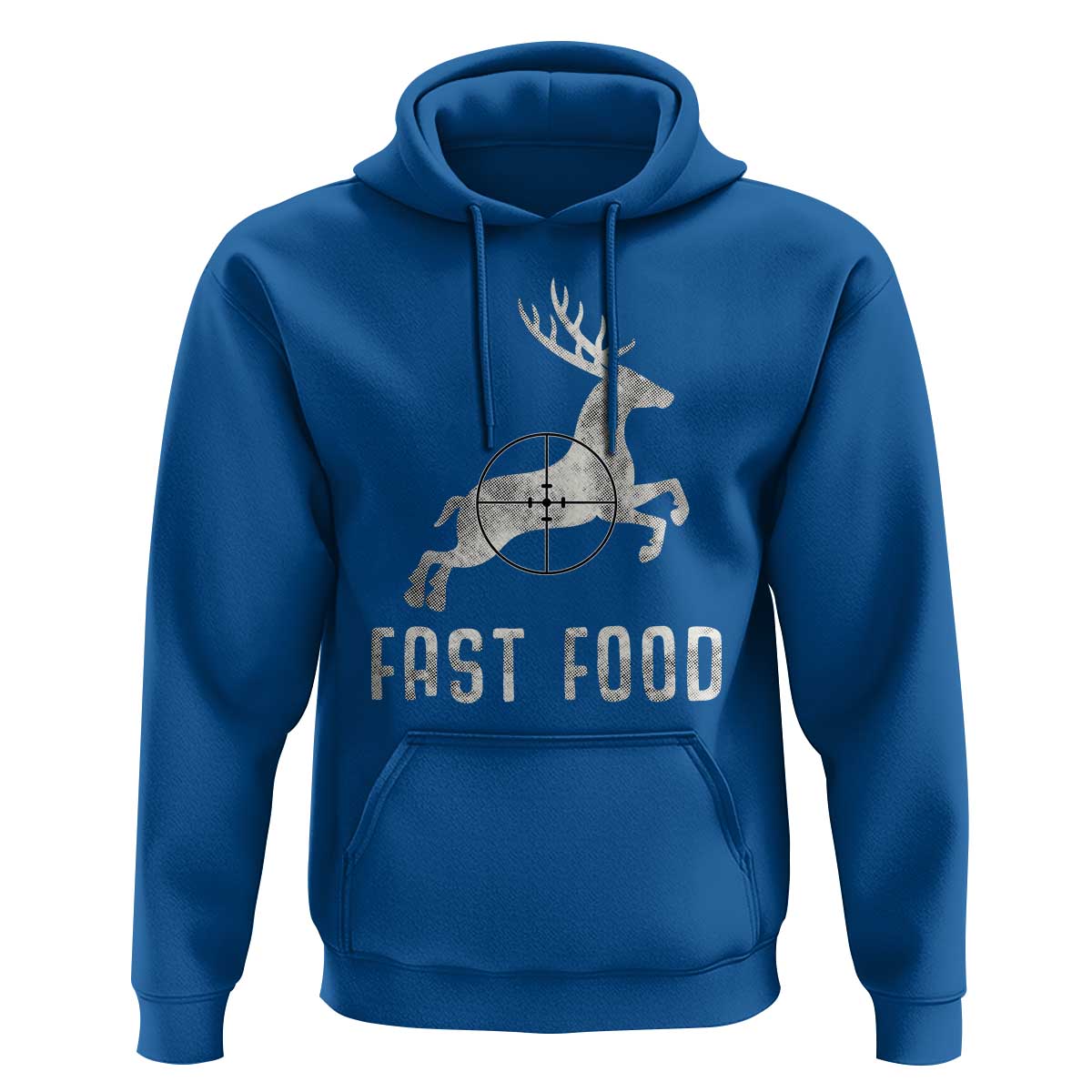 Deer Hunting Season Hoodie Funny Fast Food - Wonder Print Shop