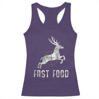 Deer Hunting Season Racerback Tank Top Funny Fast Food - Wonder Print Shop