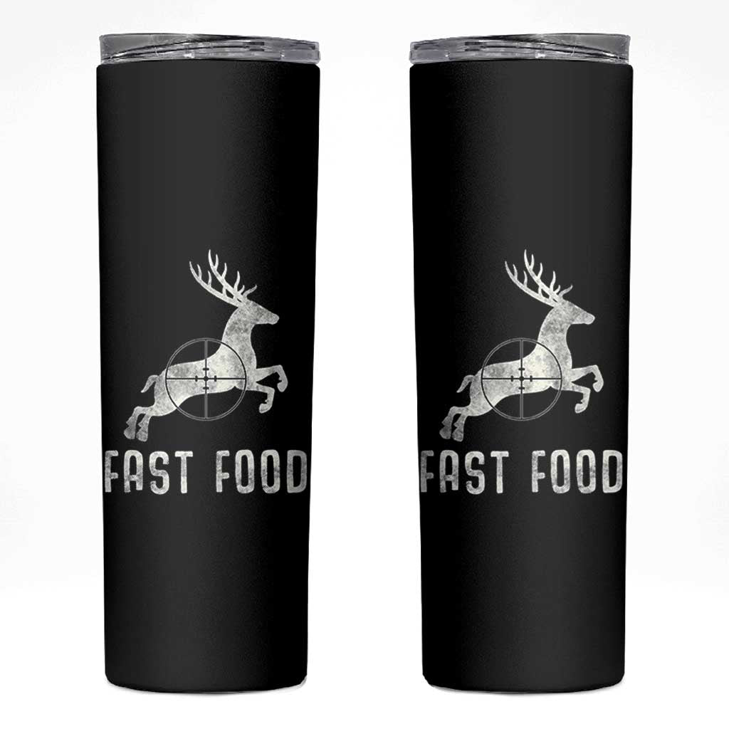 Deer Hunting Season Skinny Tumbler Funny Fast Food - Wonder Print Shop