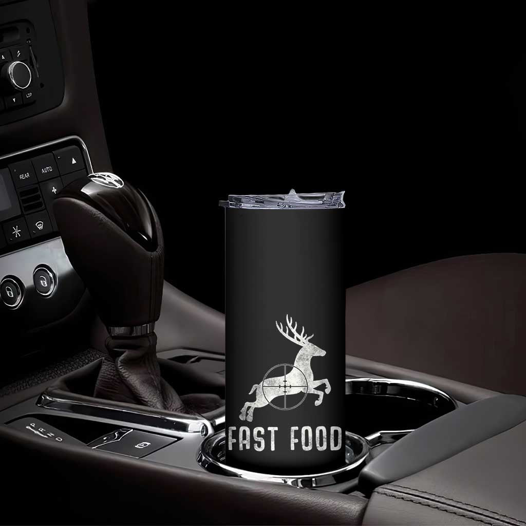 Deer Hunting Season Skinny Tumbler Funny Fast Food - Wonder Print Shop