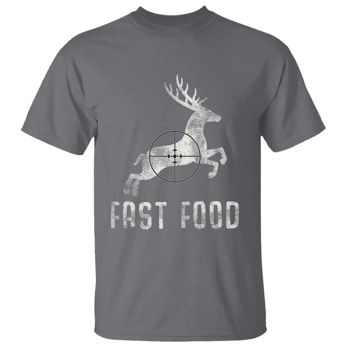 Deer Hunting Season T Shirt Funny Fast Food - Wonder Print Shop