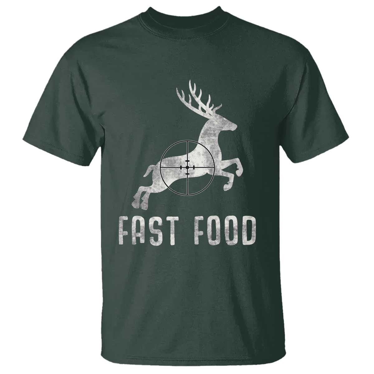 Deer Hunting Season T Shirt Funny Fast Food - Wonder Print Shop