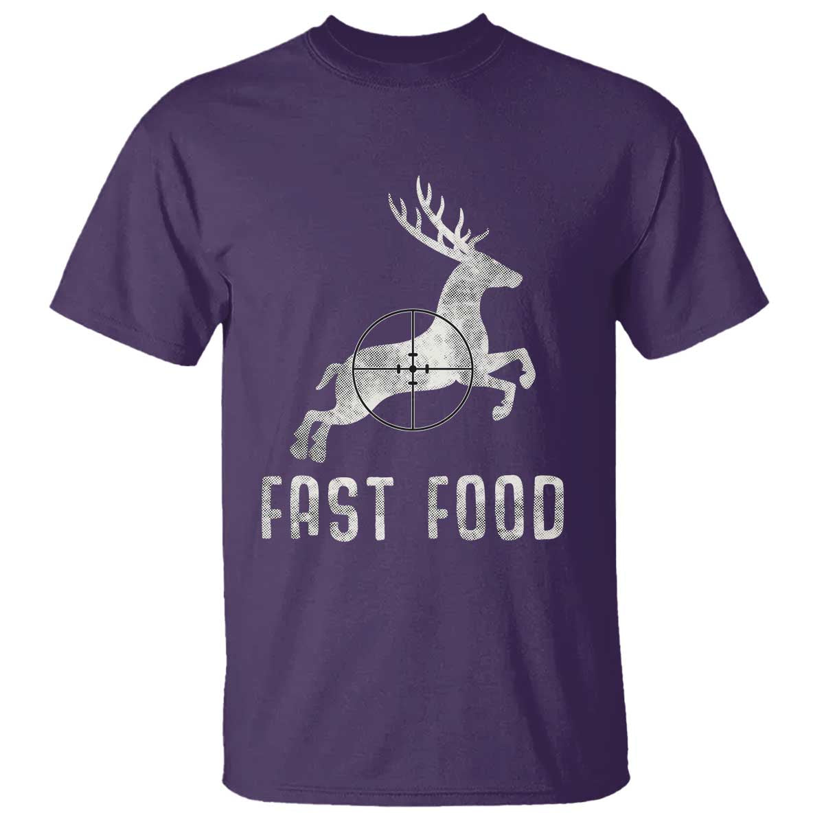 Deer Hunting Season T Shirt Funny Fast Food - Wonder Print Shop