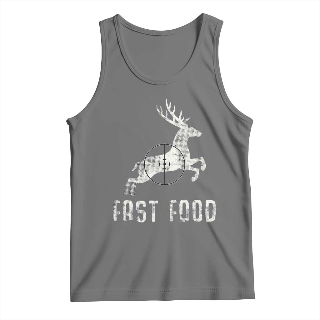 Deer Hunting Season Tank Top Funny Fast Food - Wonder Print Shop