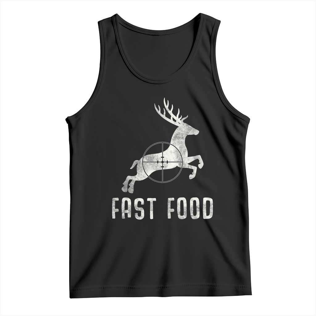 Deer Hunting Season Tank Top Funny Fast Food - Wonder Print Shop