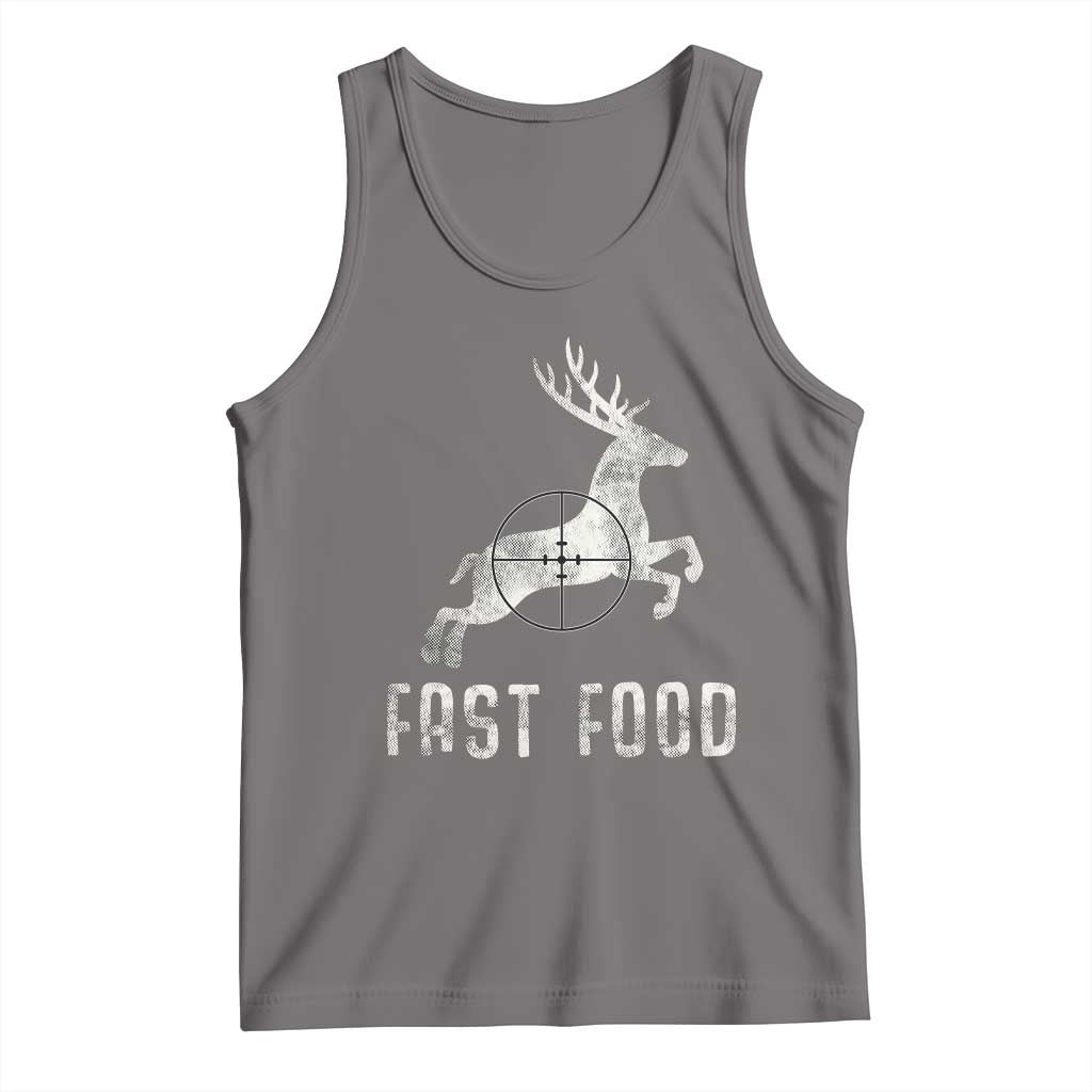 Deer Hunting Season Tank Top Funny Fast Food - Wonder Print Shop
