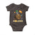 St Patricks Day Bitcoin Astronaut Baby Onesie Lucky Shamrock Leprechaun BTC Crypto To The Moon