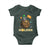 St Patricks Day Bitcoin Astronaut Baby Onesie Lucky Shamrock Leprechaun BTC Crypto To The Moon
