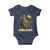 St Patricks Day Bitcoin Astronaut Baby Onesie Lucky Shamrock Leprechaun BTC Crypto To The Moon