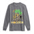 St Patricks Day Bitcoin Astronaut Long Sleeve Shirt Lucky Shamrock Leprechaun BTC Crypto Holder