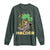 St Patricks Day Bitcoin Astronaut Long Sleeve Shirt Lucky Shamrock Leprechaun BTC Crypto Holder