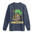 St Patricks Day Bitcoin Astronaut Long Sleeve Shirt Lucky Shamrock Leprechaun BTC Crypto Holder