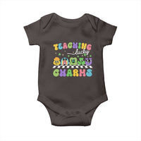 St Patricks Day Lucky Teacher Baby Onesie Teaching Lucky Charm Teachers