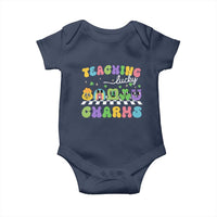 St Patricks Day Lucky Teacher Baby Onesie Teaching Lucky Charm Teachers