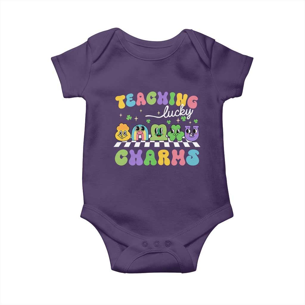 St Patricks Day Lucky Teacher Baby Onesie Teaching Lucky Charm Teachers