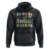 St Patricks Day Lucky Teacher Hoodie Teaching Lucky Charm Teachers