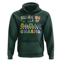 St Patricks Day Lucky Teacher Hoodie Teaching Lucky Charm Teachers