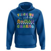 St Patricks Day Lucky Teacher Hoodie Teaching Lucky Charm Teachers