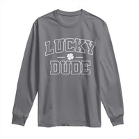 Kids St. Patrick's Day Long Sleeve Shirt Lucky Dude