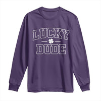 Kids St. Patrick's Day Long Sleeve Shirt Lucky Dude