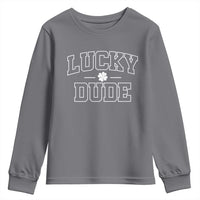 Kids St. Patrick's Day Youth Sweatshirt Lucky Dude