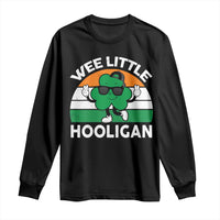 St Patricks Day Wee Little Hooligan Long Sleeve Shirt Funny Men Boy Kids Irish Kids