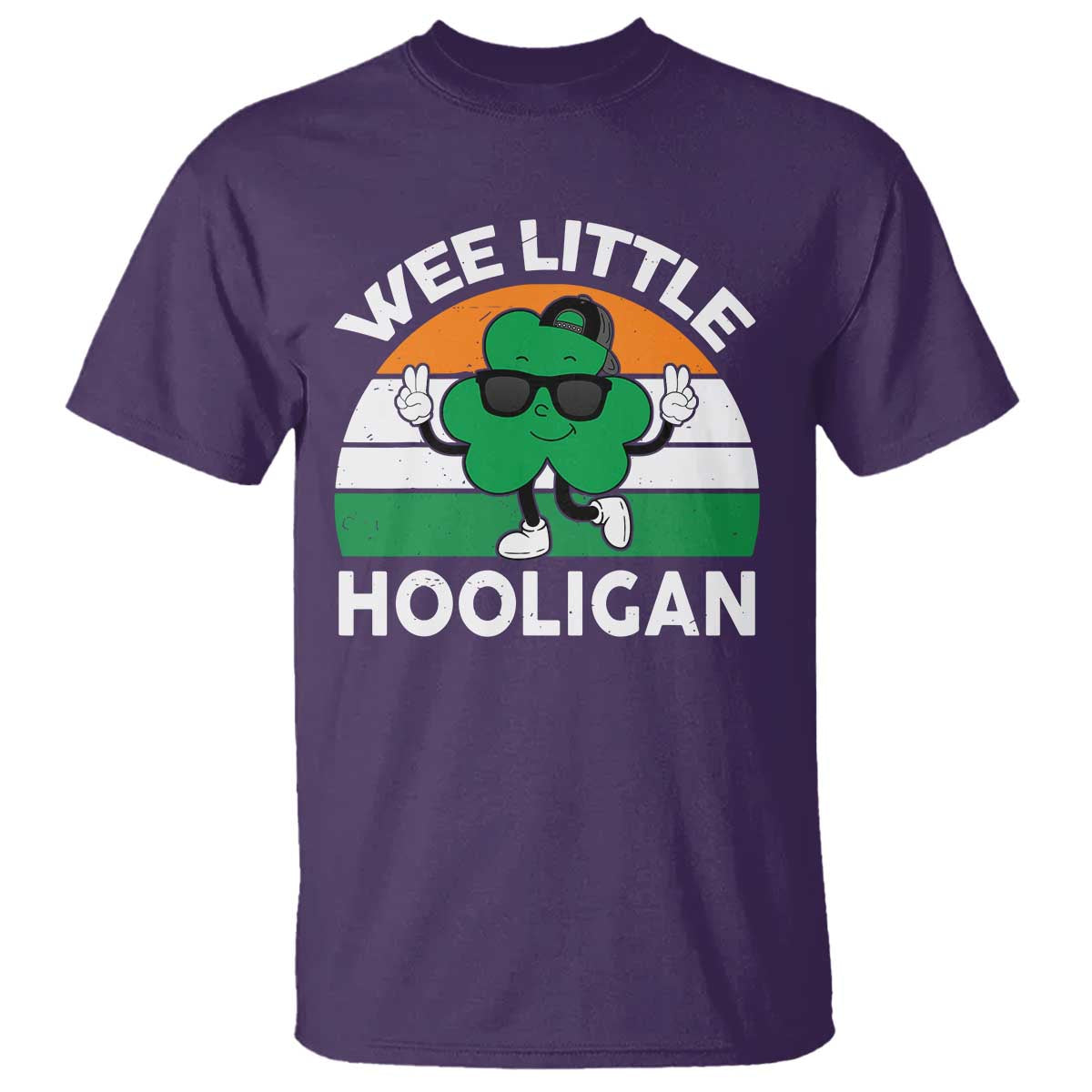 St Patricks Day Wee Little Hooligan T Shirt Funny Men Boy Kids Irish Kids