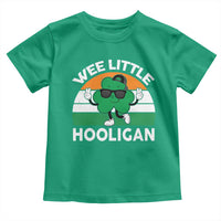 St Patricks Day Wee Little Hooligan Toddler T Shirt Funny Men Boy Kids Irish Kids