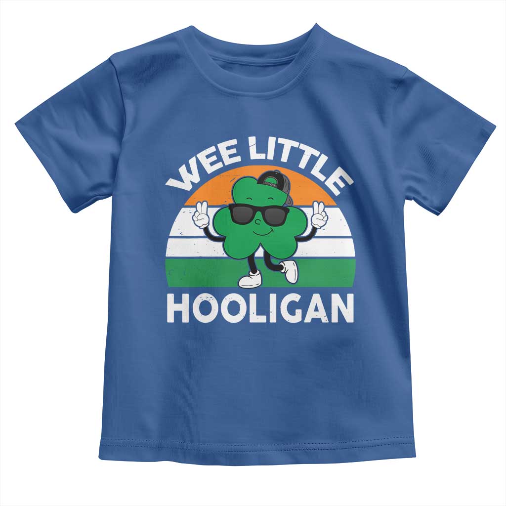 St Patricks Day Wee Little Hooligan Toddler T Shirt Funny Men Boy Kids Irish Kids