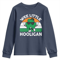 St Patricks Day Wee Little Hooligan Youth Sweatshirt Funny Men Boy Kids Irish Kids