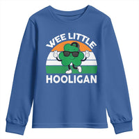 St Patricks Day Wee Little Hooligan Youth Sweatshirt Funny Men Boy Kids Irish Kids