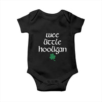 St Patricks Kids Wee Little Hooligan Baby Onesie