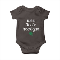St Patricks Kids Wee Little Hooligan Baby Onesie
