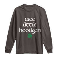 St Patricks Kids Wee Little Hooligan Long Sleeve Shirt