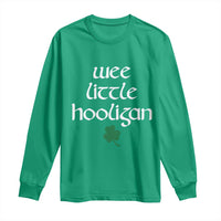 St Patricks Kids Wee Little Hooligan Long Sleeve Shirt