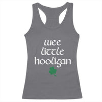St Patricks Kids Wee Little Hooligan Racerback Tank Top