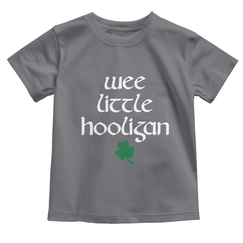 St Patricks Kids Wee Little Hooligan Toddler T Shirt