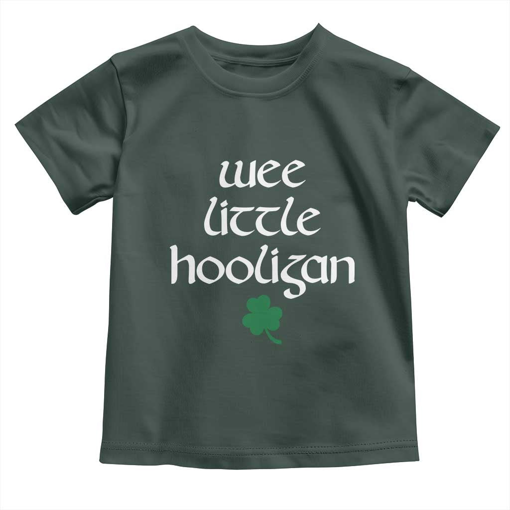 St Patricks Kids Wee Little Hooligan Toddler T Shirt