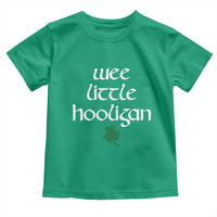 St Patricks Kids Wee Little Hooligan Toddler T Shirt