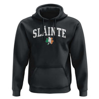 St Patricks Day Hoodie Retro Slainte Shamrock Lucky Irish Day Gift
