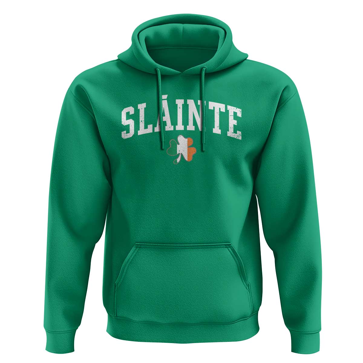 St Patricks Day Hoodie Retro Slainte Shamrock Lucky Irish Day Gift