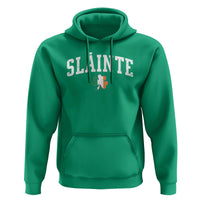 St Patricks Day Hoodie Retro Slainte Shamrock Lucky Irish Day Gift