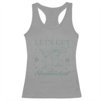 Lets Get Shamrocked St Patricks Day Racerback Tank Top