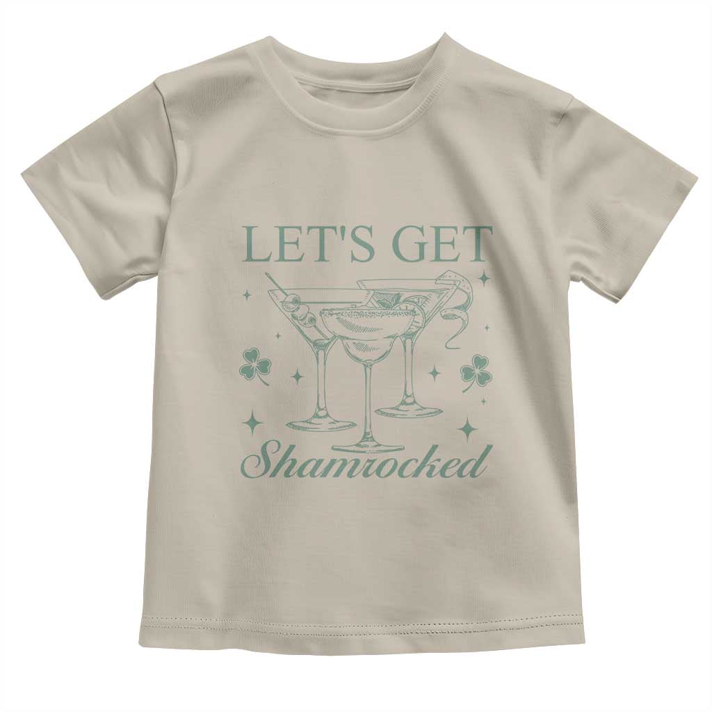 Lets Get Shamrocked St Patricks Day Toddler T Shirt