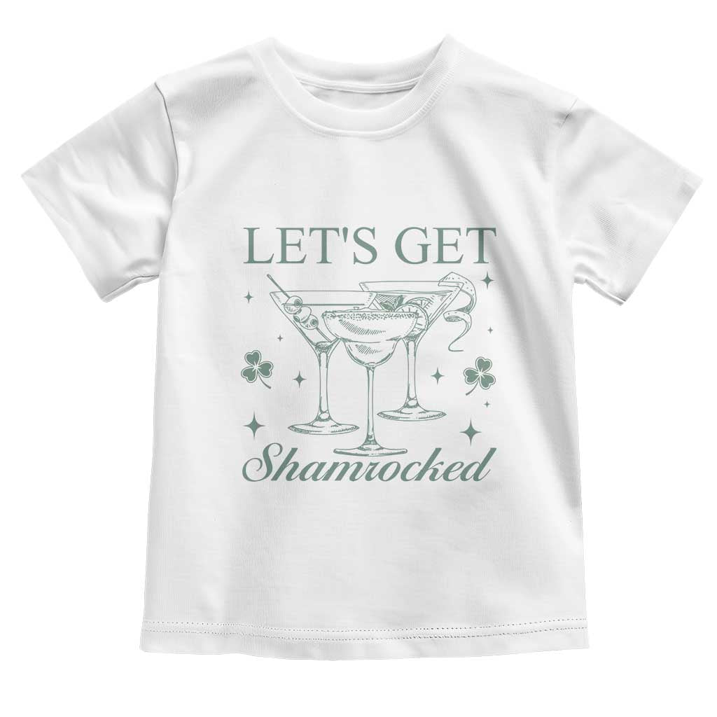 Lets Get Shamrocked St Patricks Day Toddler T Shirt