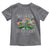 Vintage Christian Toddler T Shirt Retro No Luck Just God Funny St Patricks Day